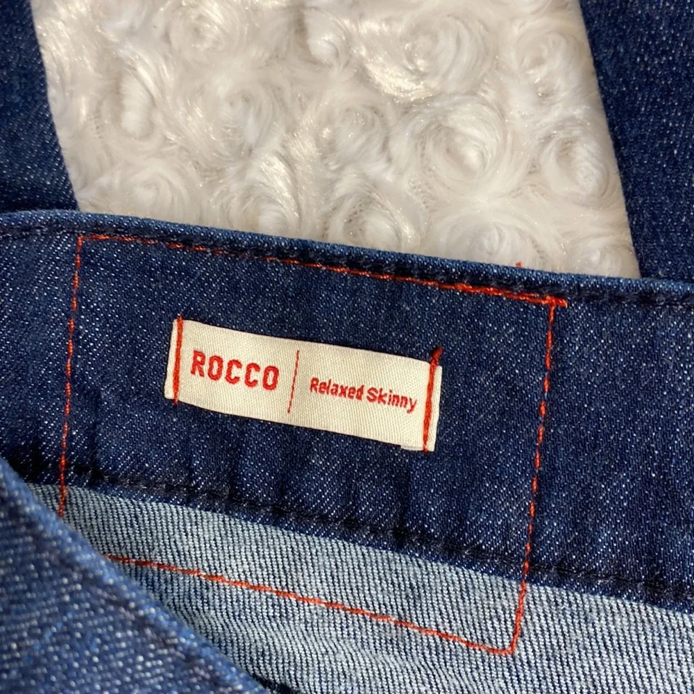 True Religion size 38 Rocco jeans dark denim like new!